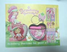 mini pencil and tin box set for kids for magazine gifts