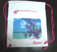 barbie drawstring bag for kids