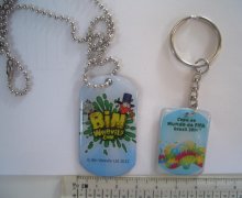 epoxy keyring for magazine toys