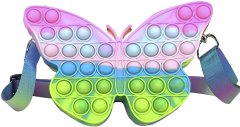 Pop Fidget Toys It Crossbody Bags for Women Girls, Kids Dimple Toy, Handbags Purse Stress Release Pus