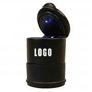 A8079 Cigarette Ashtray Smokeless with LED Lid Black