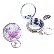 A8080 Stainless Steel Ashtray Key Chain Snuffer