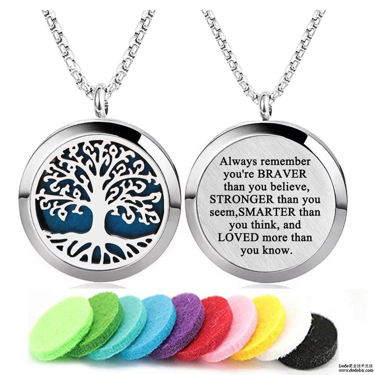 Aromatherapy Essential Oil Diffuser Necklace